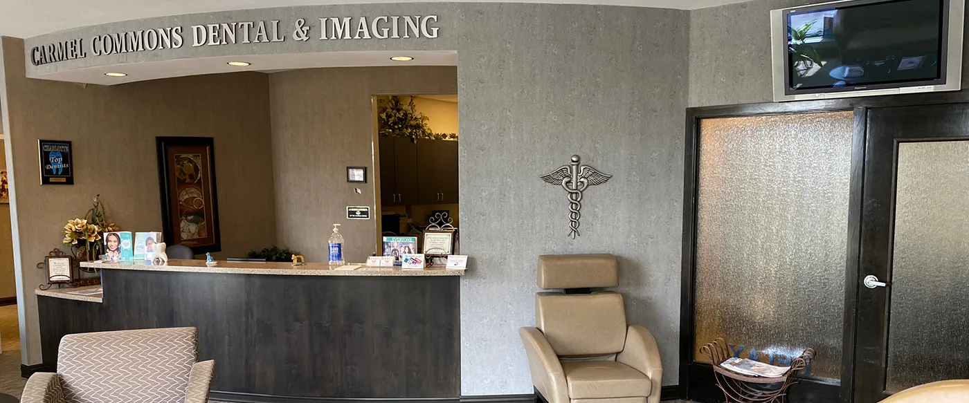 Carmel Commons Dental office reception